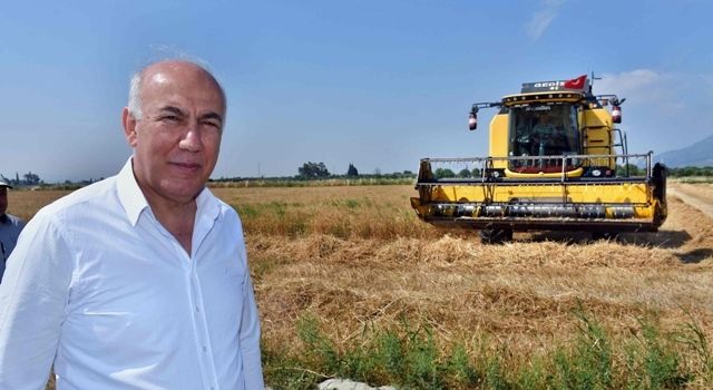 Başkan Tuncel'den Buğday Hasadı