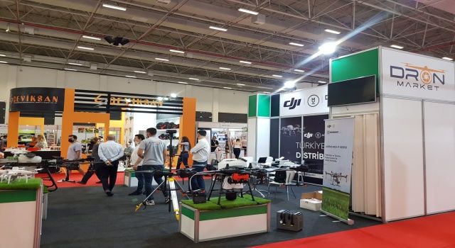 Tarım Dronlarına AGROEXPO Fuarı’nda Yoğun İlgi