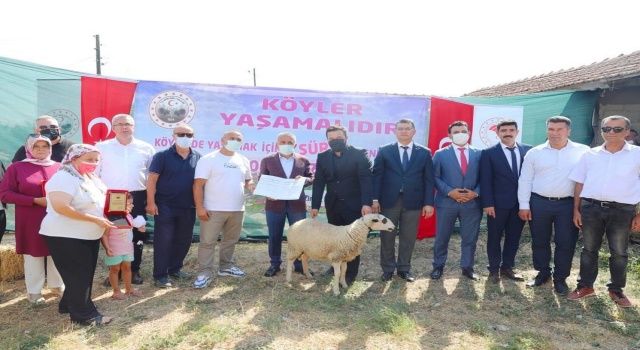 Köyümde Yaşamak İçin 1 SÜRÜ Nedenim Var” projesi ile Köylerimiz hayat buluyor