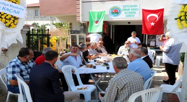 Çiftlikköy Ziraat Odasının Altınova Şubesi Açıldı