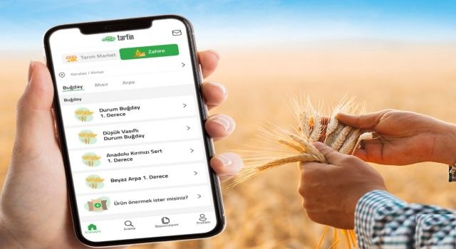 Tarfin, Güncellenen Mobil Uygulamasıyla Hasatta Çiftçinin Yanında