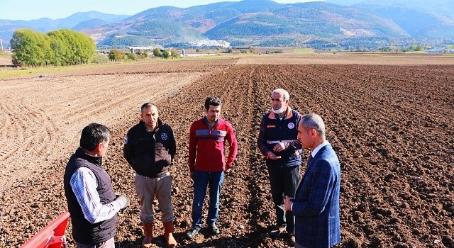 Bolu’da Tohumlar Toprakla Buluşuyor