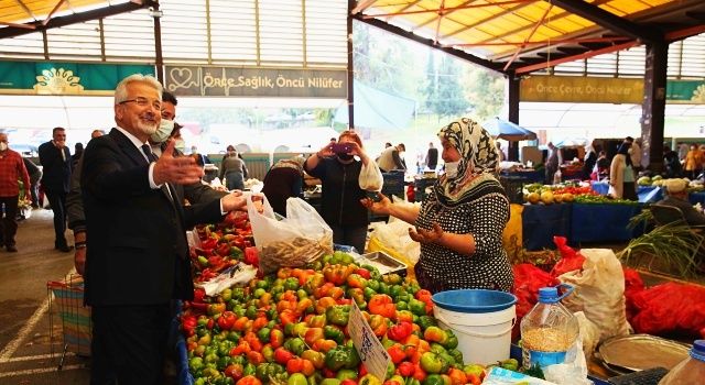 Nilüfer’deki üretici pazarlarına yeni düzenleme