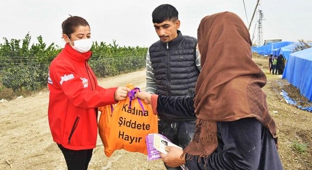 Tarım İşçisi Kadınlar Şiddete Karşı Bilgilendirildi