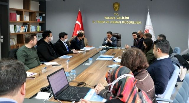 Yalova İl Tarım Ve Orman Müdürlüğünde Su Yönetimi Toplantısı Yapıldı