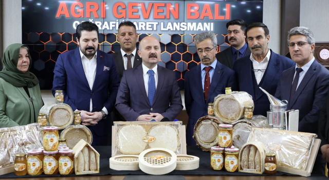 Ağrı Geven Balı Coğrafi İşaret Tescil Lansmanı Yapıldı