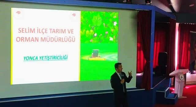 Çiftçilere Yonca Yetiştiriciliği Anlatıldı