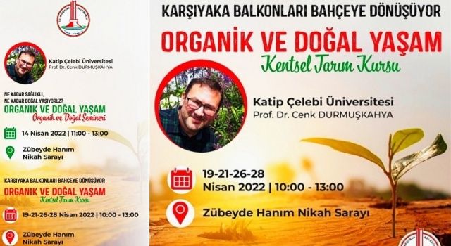 Karşıyaka Belediyesinden “Kentsel Tarım” Kursu