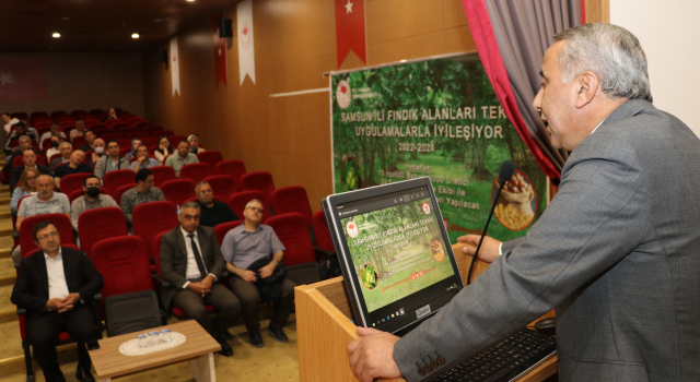 Fındık Yetiştiriciliği Ve Sağlığı Teknik Eleman Eğitimi Toplantısı Yapıldı