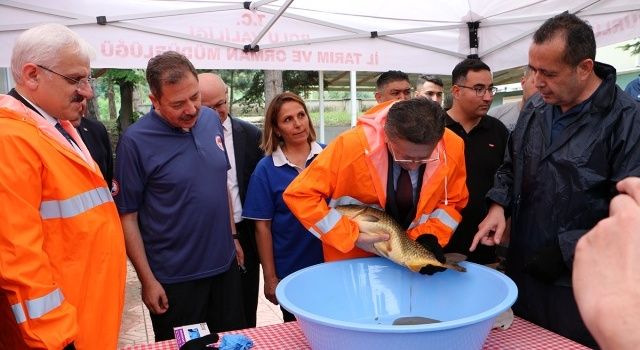 Bakan Yardımcısı Tiryaki, Gölköy Su Ürünleri Üretim İstasyonunu İnceledi