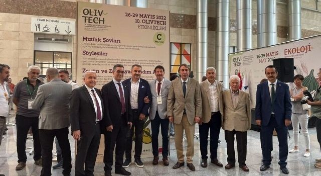 Türk zeytinyağını almak için OLIVTECH’e geldiler