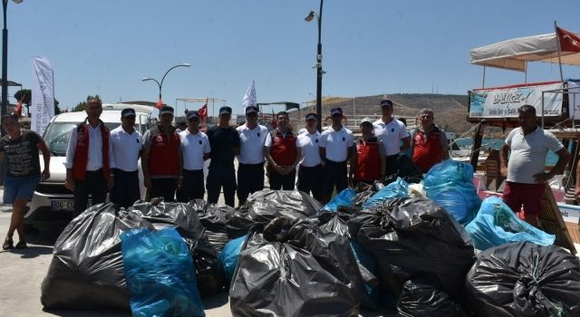 Daha Temiz Bir Deniz İçin 7 Ton Atık Toplandı