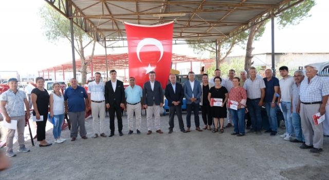 Bergama’ya 1 milyon 300 bin TL Makina Ekipman Desteği