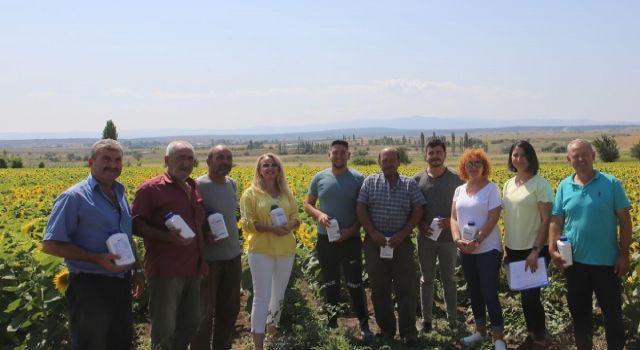 Büyükşehir’den çiftçilere böcek ilacı desteği