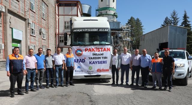 Kayseri Şeker’den, Pakistan’a Dost Eli