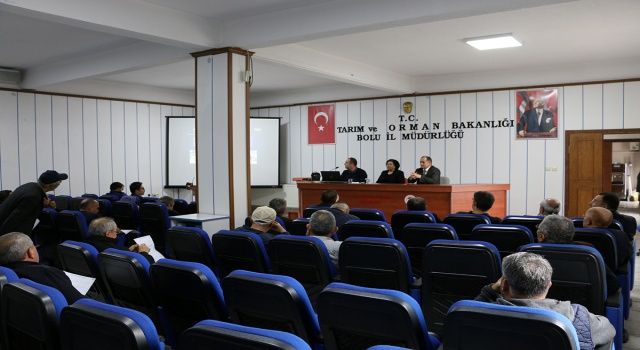 Bolu’da tasarruflu su kullanımı ve sulama semineri düzenlendi