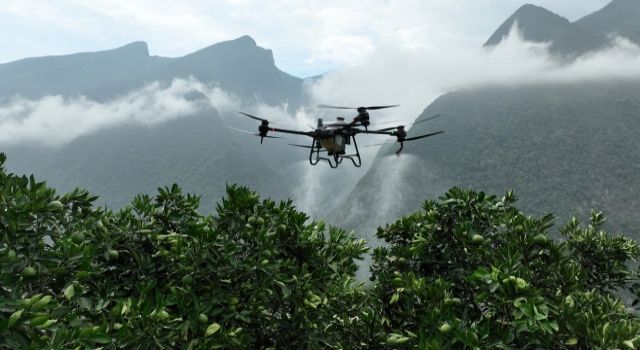 Dronla 250 bin dekar arazi ilaçlamasında 10 milyon TL tasarruf sağladı