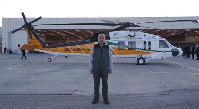 OGM, İlk T70 Yangın Söndürme Helikopterini Teslim Aldı