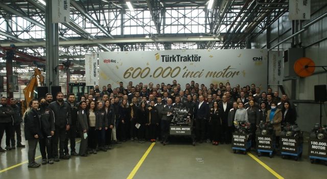 TürkTraktör 600 Bininci Motorunu Üretti