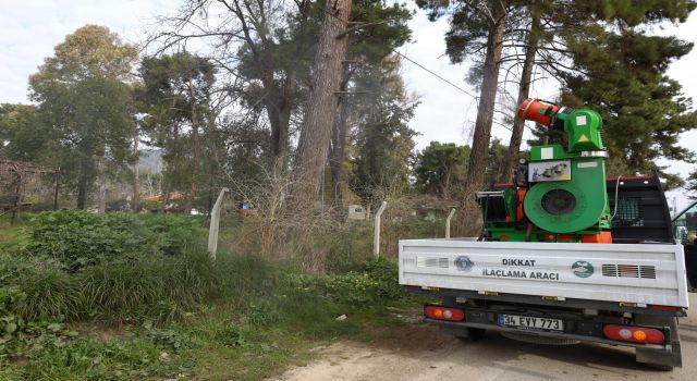 Bursa ekibi Hatay’da uçkunla mücadeleye başladı