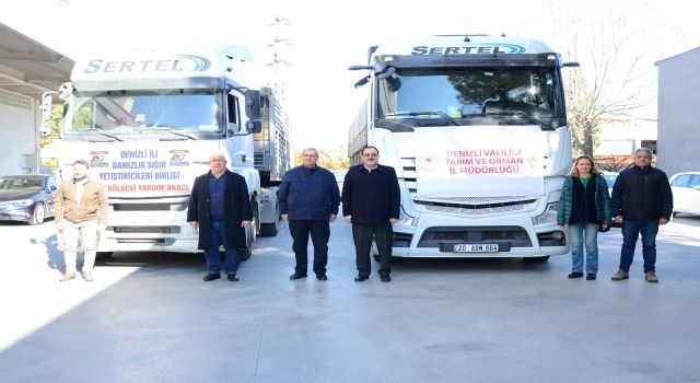 Denizli’den Deprem Bölgesine Yardımlar Devam Ediyor