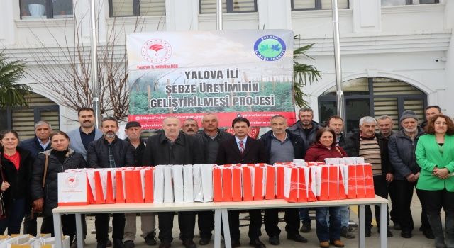 Çiftçilere Fasulye Tohumu Dağıtıldı