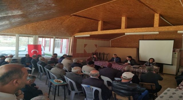 Salkım Güvesi İle Biyoteknik Mücadele Projesi Kapsamında Eğitim Toplantısı Düzenlendi