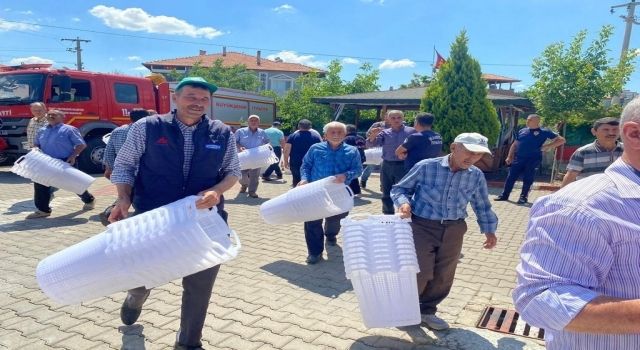 Büyükşehir’den üreticilere 100 bin sepet desteği