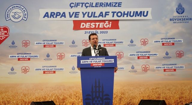 İstanbullu çiftçilerimize destek sunmaya devam edeceğiz