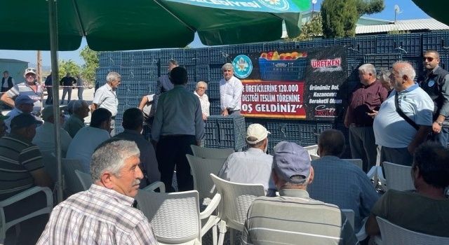 Kırkağaçlı Üreticiler Kasalarını Teslim Aldı