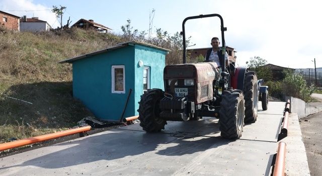 Çaylı’da çiftçilerin tartı sorunu çözüldü