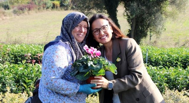 Yalova’lı kadın çiftçiler unutulmadı