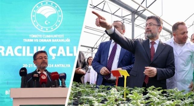 Bakan Yumaklı, Antalya’da Düzenlenen Seracılık Çalıştayı'na Katıldı