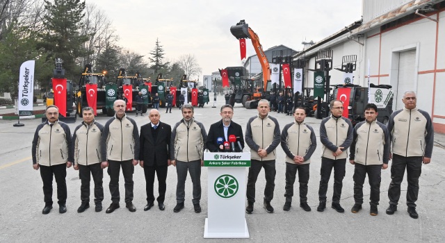 Tarım ve Orman Bakanı İbrahim Yumaklı Ankara Şeker Fabrikasını Ziyaret Etti