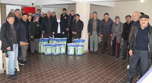 Yığılca’da Organik Tarım İçin Bordo Bulamacı Dağıtıldı