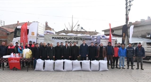 Büyükşehir’den Manda Yetiştiricilerine Destek