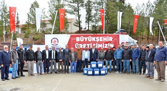 Denizli’de alabalık üreticilerine temizlik desteği