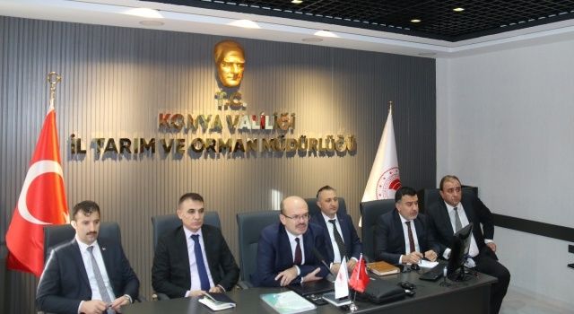Konya'da Tarımsal Üretim Planlaması Toplantısı Yapıldı