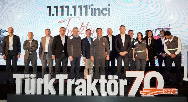TürkTraktör 70. Yılında 1.111.111’inci Traktörünü Üretti