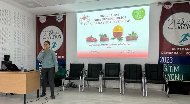 Adıyaman’da Gıda Güvenliği Eğitimleri İlköğretim Okullarında Başladı