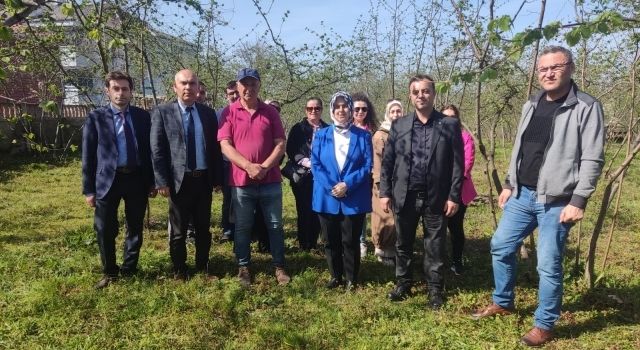 Akçakoca’da Örnek Fındık Bahçesi Projesi Ziyareti