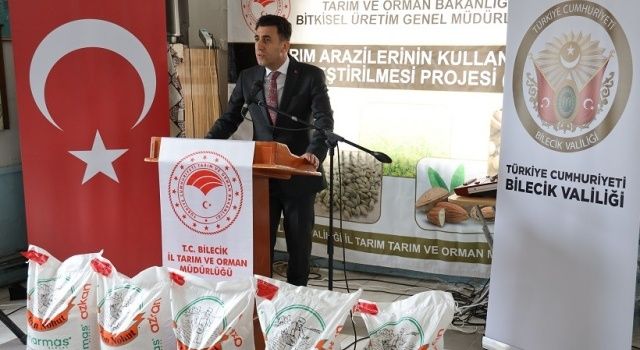 Bilecik’te Nohut Üretimini Artırmak İçin Tohum Dağıtım Töreni Gerçekleştirildi