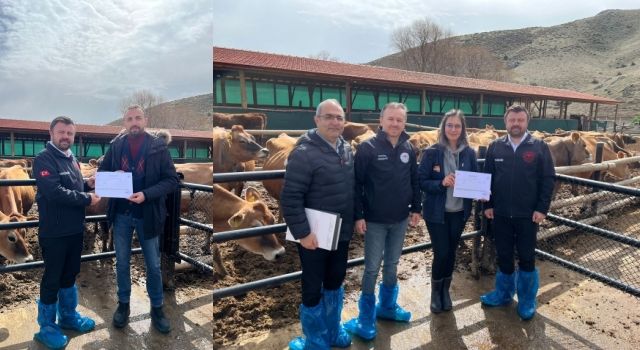 Eskişehir'de Bir İlk: AB Onaylı Süt Çiftliği Sertifikası Verildi