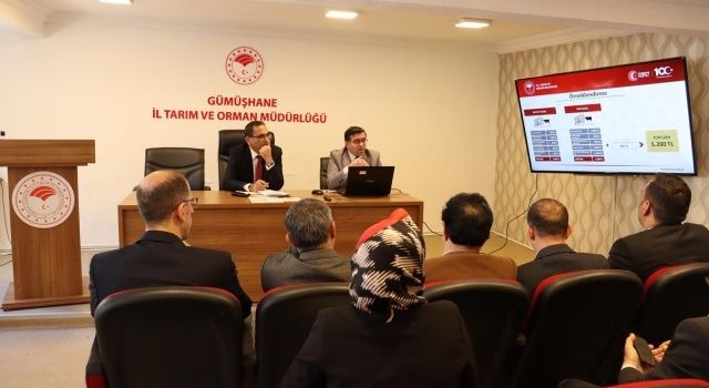 Gümüşhane’de Tarım ve Orman Projeleri Değerlendirme Toplantısı Yapıldı