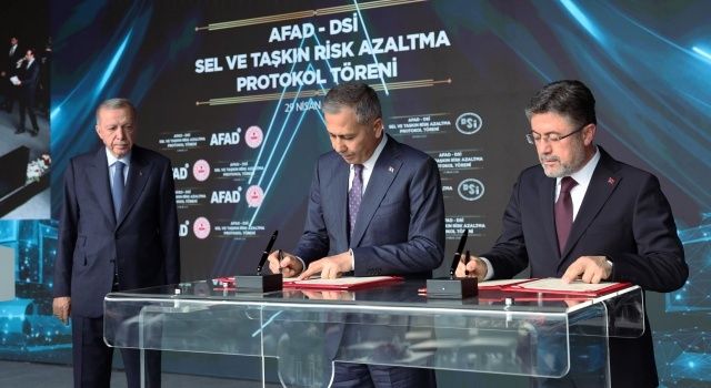 AFAD-DSİ Sel ve Taşkın Risk Azaltma Protokolü İmzalandı