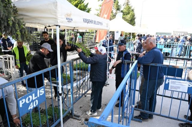 Kırşehir Belediyesi, Ücretsiz Fide Dağıtımına Başladı