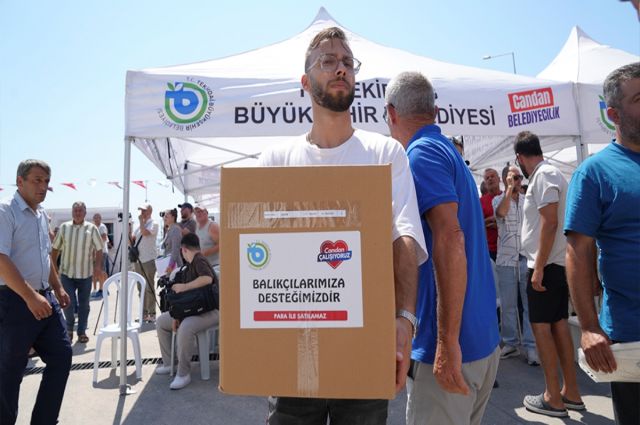 Tekirdağ'dan Balıkçılara 988 Bin TL'lik Destek!