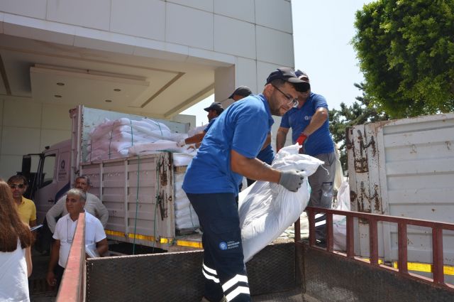 Çiftçilere 10 Ton Kaolin Kili Desteği