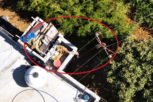 Dicle Elektrik, Siverek’te mısır tarlasındaki kaçak trafoyu dronla tespit etti