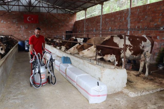 Ordu Büyükşehir’den üreticiye süt soğutma tankı desteği